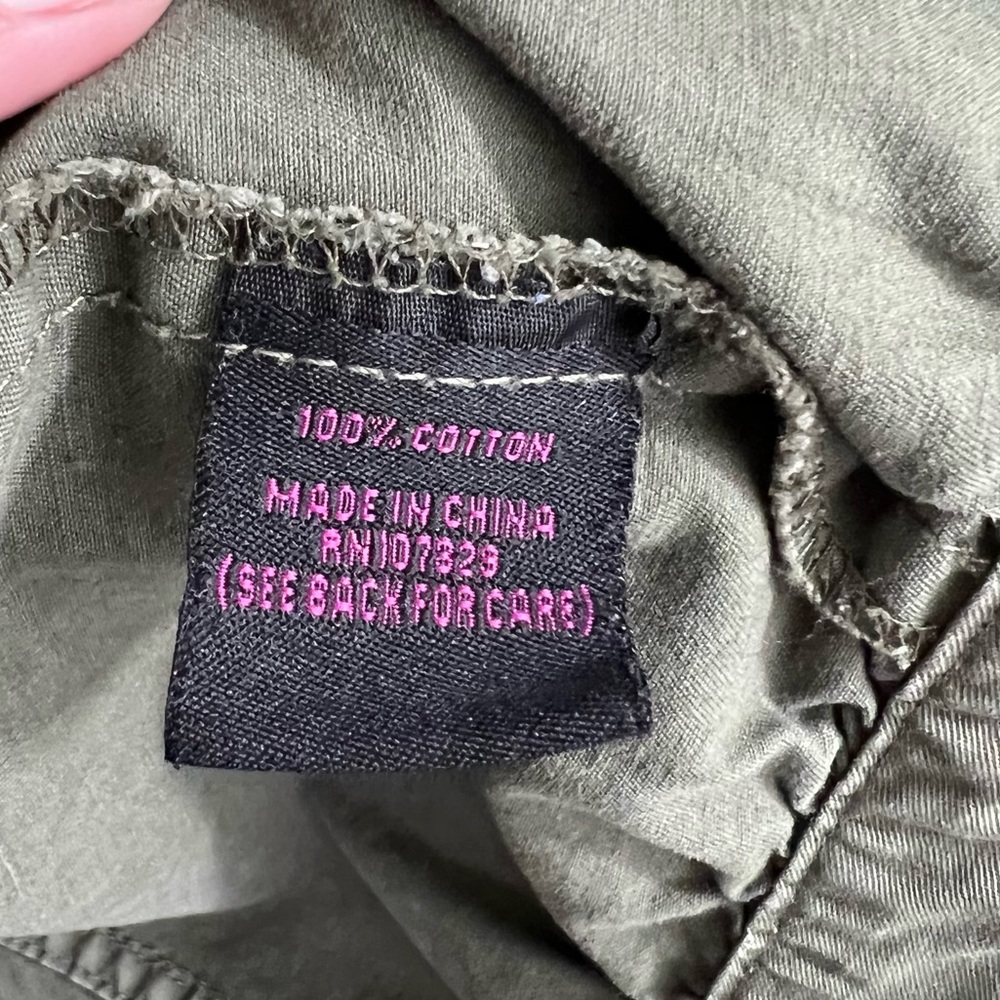 Sashimi Lightweight Army Green Jacket Size S - Picture 8 of 13